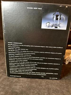 Lot 18. Glass French Press