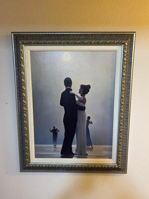 DANCING COUPLE WALL ART