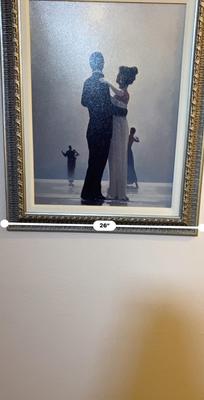 DANCING COUPLE WALL ART
