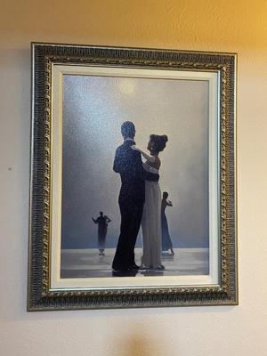 DANCING COUPLE WALL ART