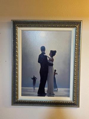 DANCING COUPLE WALL ART