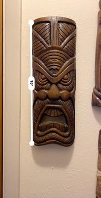 TRIBAL MASK WALL ART
