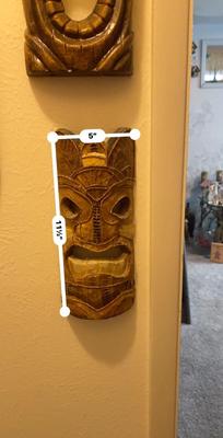 TRIBAL MASK WALL ART