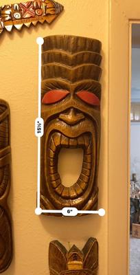 TRIBAL MASK WALL ART