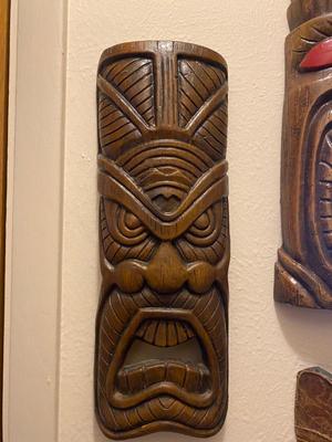 TRIBAL MASK WALL ART