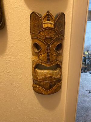 TRIBAL MASK WALL ART