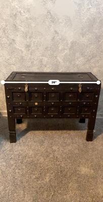 RUSTIC LOOKING CHEST WITH LEGS