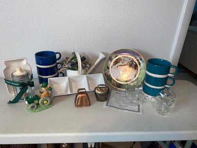 THE COUNTRY CALF COLLECTIBLE PLATE, MASON JAR HONEY POT, BOSTON WAREHOUSE CUPS AND MUCH MORE!