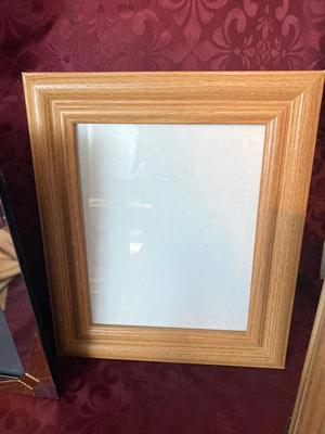 PICTURE FRAMES-SCRAP BOOKS AND VASES