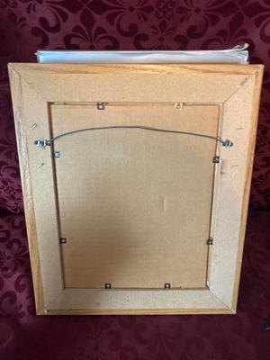 PICTURE FRAMES-SCRAP BOOKS AND VASES