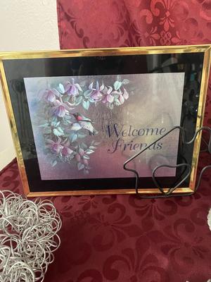 WALL CLOCK AND OTHER HOME DECOR