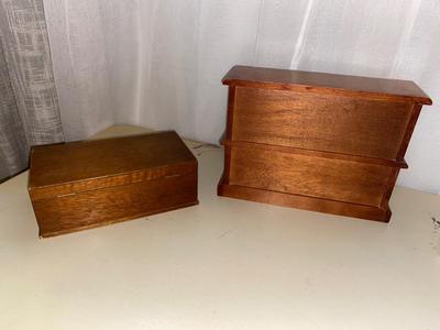 JEWELRY BOXES AND BRACELET/NECKLACE STAND