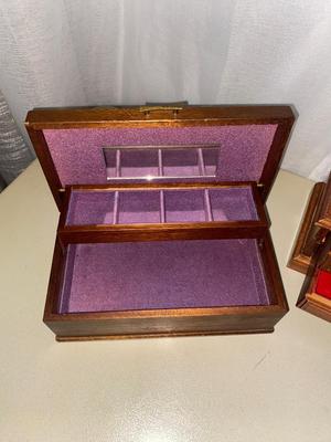 JEWELRY BOXES AND BRACELET/NECKLACE STAND