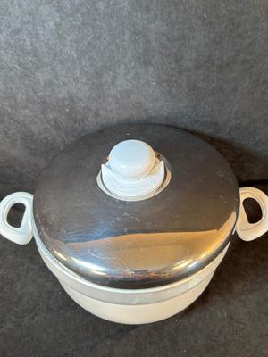 Lot 33. Stock Pot w/Steamer Insert