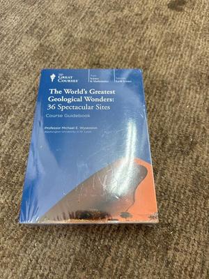 Dvd and book new The Worlds Greatest Geological Wonders
