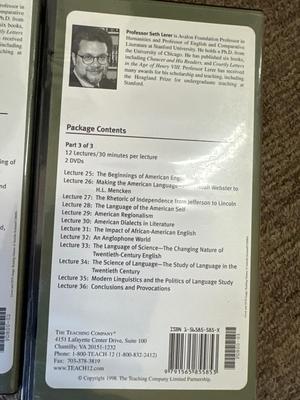 The History of the English Language