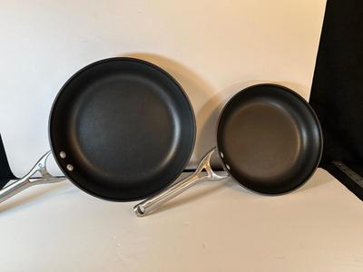 Lot 31. Calphalon 2 pc Fry Pan Set