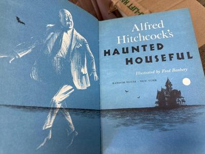 Vintage book Alfred Hitchcock Haunted House