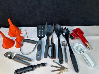 Lot 57. Assorted Kitchen Utensils