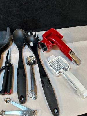 Lot 57. Assorted Kitchen Utensils