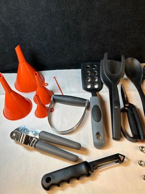 Lot 57. Assorted Kitchen Utensils