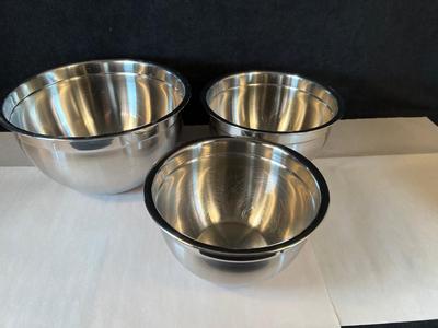 Lot 59. Stainless Steel Bowls