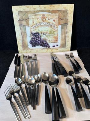 Lot 64. Flatware