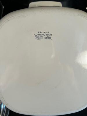 Lot 67. Corningware 3 Baking Dishes