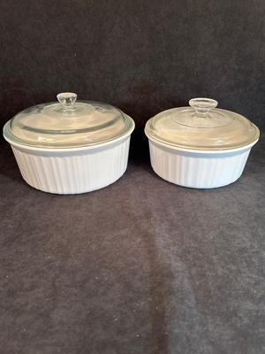 Lot 68. Corningware French White