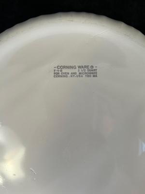 Lot 68. Corningware French White