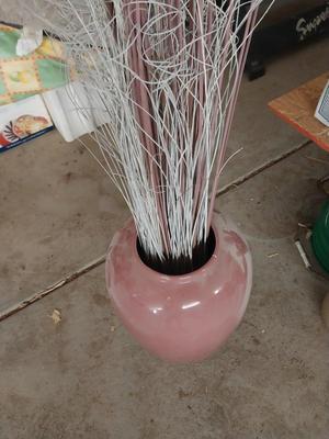 TWO LARGE CERAMIC VASES