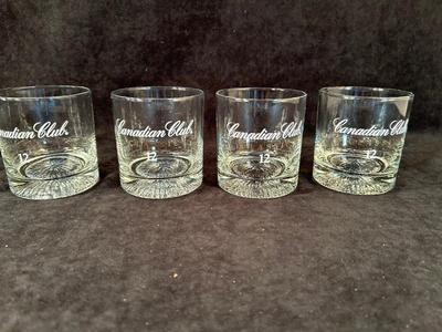 Lot 91. Canadian Club Lowball Glasses