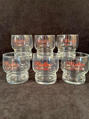 Lot 92. O'Reilly's Irish cream Glass Set