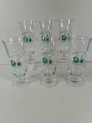 Lot 93. Singapore Sling Glass Set