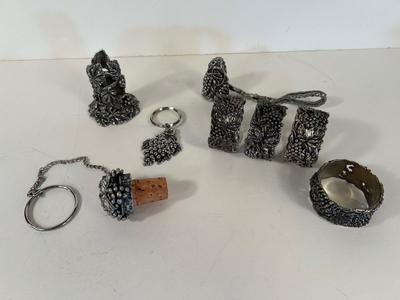 Lot 109 Metal Wine Accessories