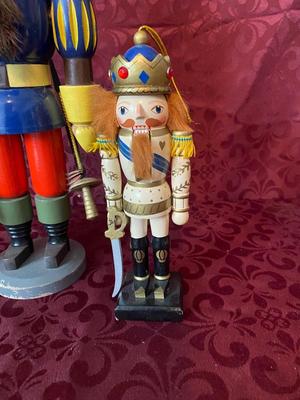 THE OUT OF TOWNER NUTCRACKER AND HIS TWO LITTLE SIDE KICKS, WITH A GINGERBREAD MAN COOKIE CUTTER