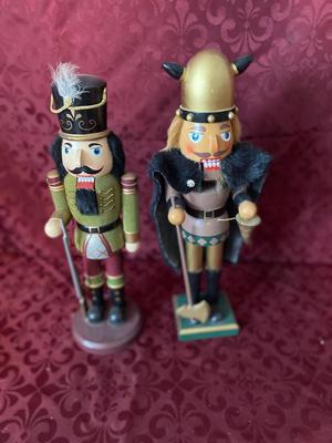 THE VIKING AND HIS ADVISOR NUTCRACKERS