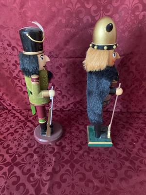 THE VIKING AND HIS ADVISOR NUTCRACKERS
