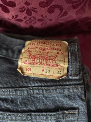 3 PAIR OF LEVIS 501 JEANS