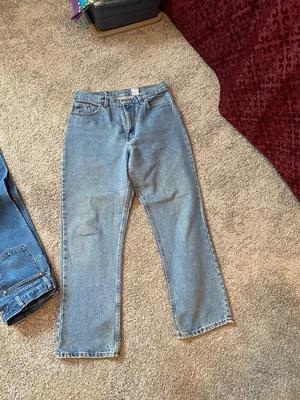 WRANGLERS AND FADED GLORY JEANS 34x32