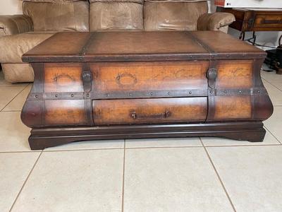 Lot 243. Storage Coffee Table