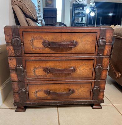 Lot 244. Drawer End Table