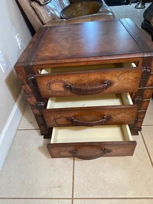 Lot 244. Drawer End Table
