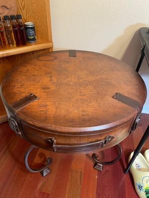 Lot 246. Round End Table