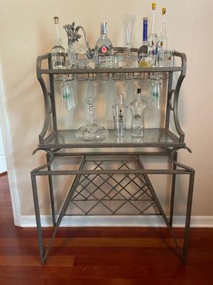 Lot 250 Metal Bar Rack