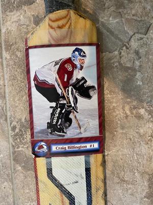 COLORADO AVALANCHE #1 CRAIG BILLINGTON HOCKEY STICK