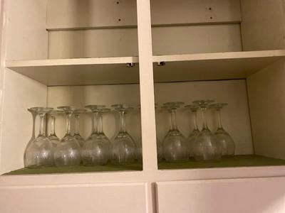 ARBY’S WINE GLASSED OR WATER GOBLETS