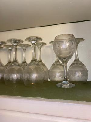 ARBY’S WINE GLASSED OR WATER GOBLETS