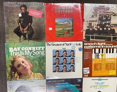 Lot 1 of 12 33RPM Vinyl Records