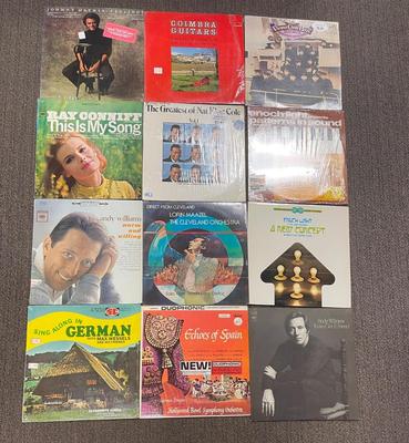 Lot 1 of 12 33RPM Vinyl Records